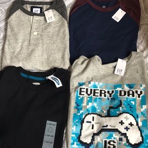 Boys’ long sleeve T-shirts